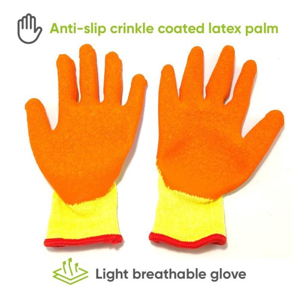 BRIGHT & HOMELY WORK GLOVES LARGE PACK OF 12