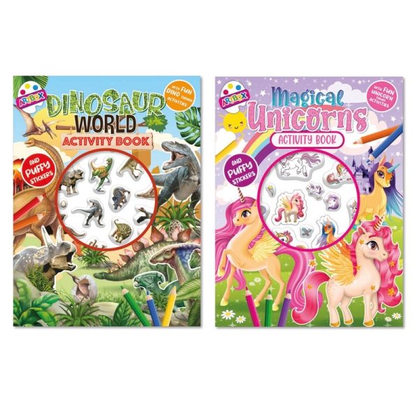 DINOSAUR UNICORN WORLD ACTIVITY BOOK