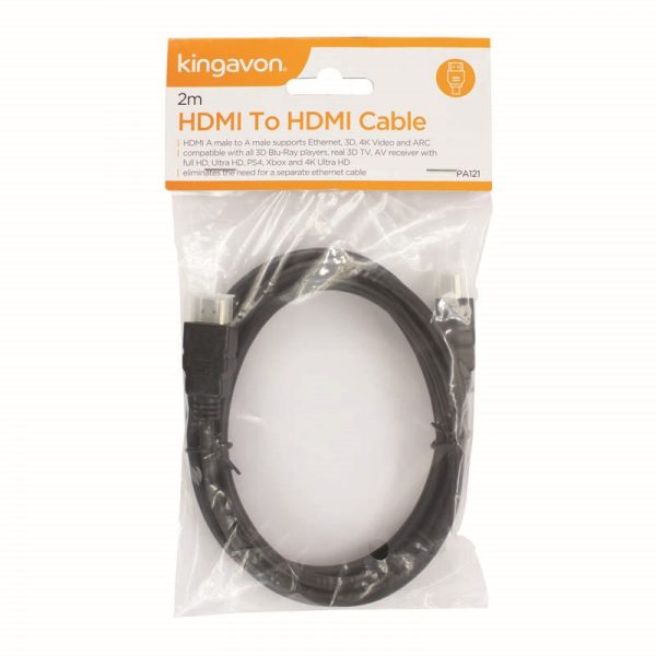 KINGAVON HDMI CABLE 2M