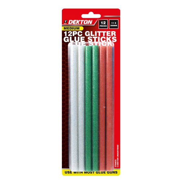 DEKTON 11MM X 200MM X 12PC GLITTER GLUE STICK