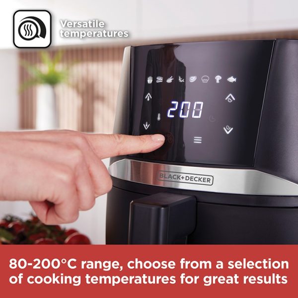 BLACK AND DECKER AIR FRYER 4.3LTR DIGITAL