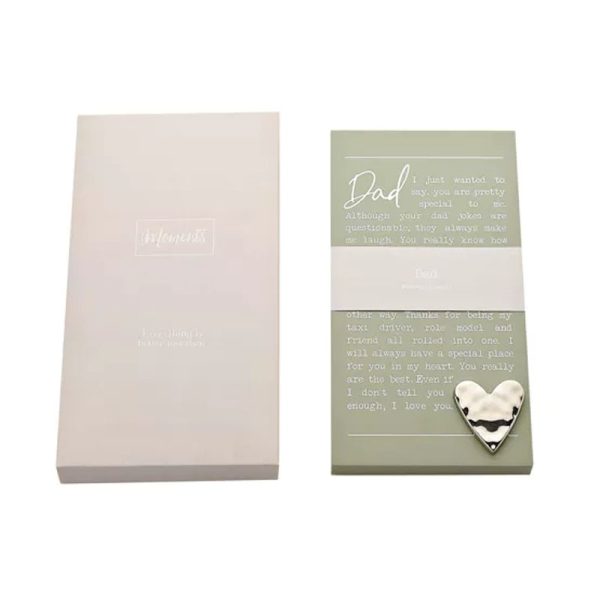 MOMENTS STANDING PLAQUE - DAD