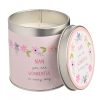 LOVE LIFE TIN CANDLE NAN 8CMX7.5CM