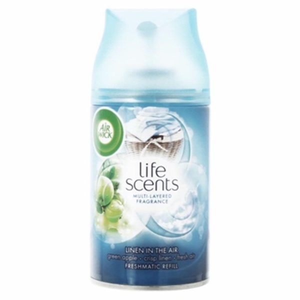 AIRWICK FRESHMATIC REFILL LINEN AIR PACK OF 4