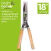 BRIGHT & HOMELY WOODEN HANDLE HEDGE SHEAR