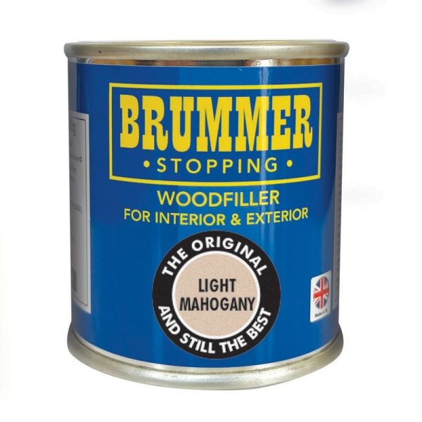 BRUMMER WOODFILLER LIGHT MAHOGANY 250G