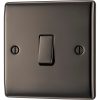 BG BLACK NICKEL SINGLE SWITCH 2 WAY