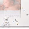 BAMBINO RESIN BABY BOY PHOTO FRAME 4X4