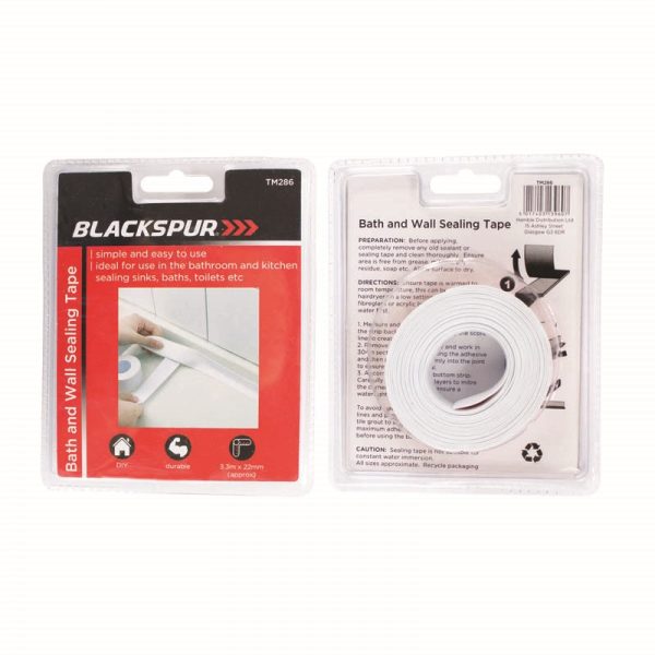 BLACKSPUR BATH & WALL SEALING TAPE