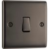 BG BLACK NICKEL SINGLE SWITCH 2 WAY