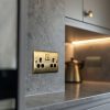 BG GOLD DOUBLE SOCKET