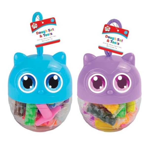KIDS CREATE DOUGH SET AND TOOLS 12PCE