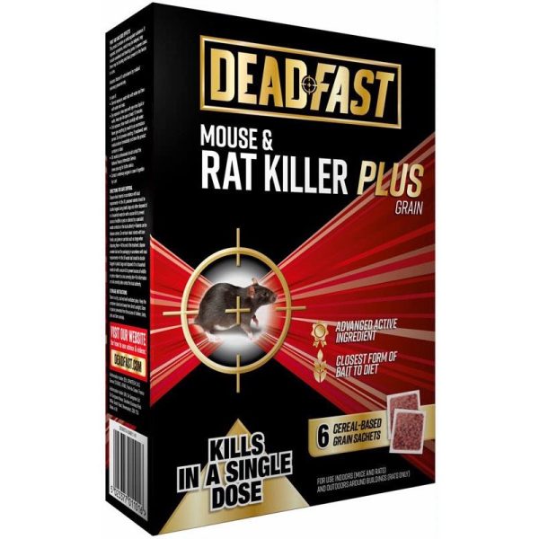 DEADFAST MOUSE RAT KILLER+6 GRAIN BRAIT 150G