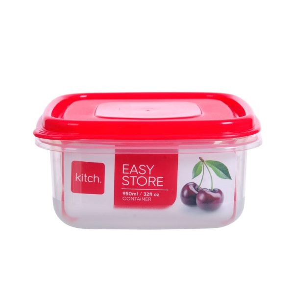 KITCH EASY STORE SQUARE CONTAINER 950ML