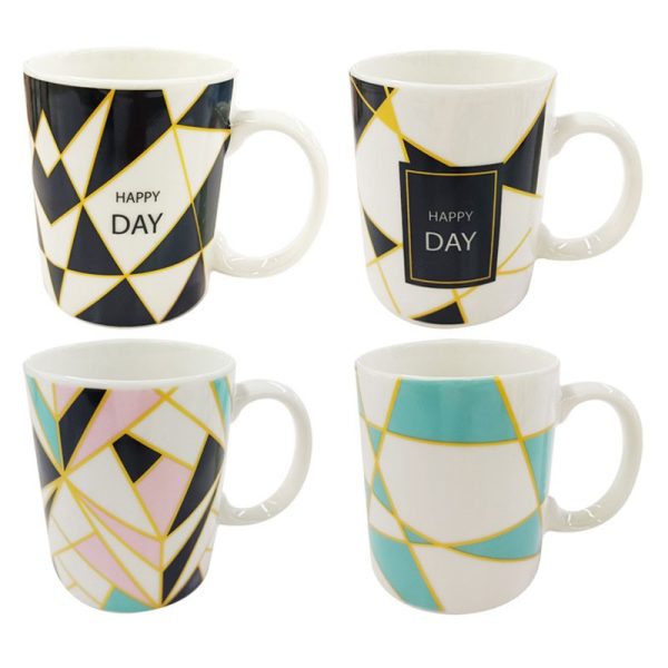 ADORN MUG 9.5X8CM ASSORTED