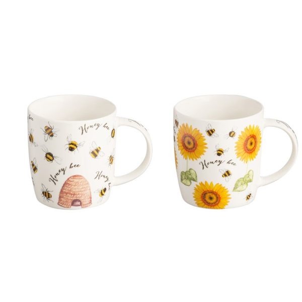 PRICE & KENSINGTON HONEY BEE MUG ASSORTED 34CL