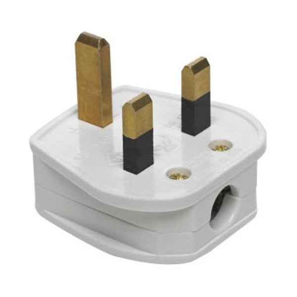 POWERPLUS 3 PIN PLUG 13AMP PACK OF 20