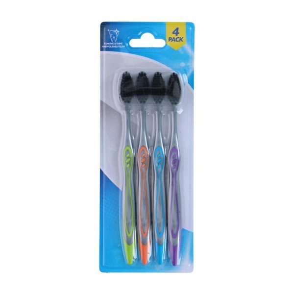 SOFT TOOTHBRUSH ASSORTED 4PC