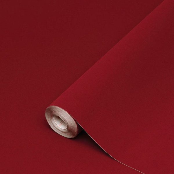 D-C-FIX VELOURS BORDEAUX MAROON 0,0450X5 METER