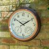 ASTBURY WALL CLOCK & THERMOMETER 12