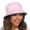 LADIES BUCKET HAT REVERSIBLE FLAMINGO