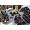 GRO SURE FIBRE POTS ROUND 6CM PACK OF 80