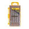 ROLSON HEX SHANK MASONRY DRILL BIT 5PC SET 1/4"