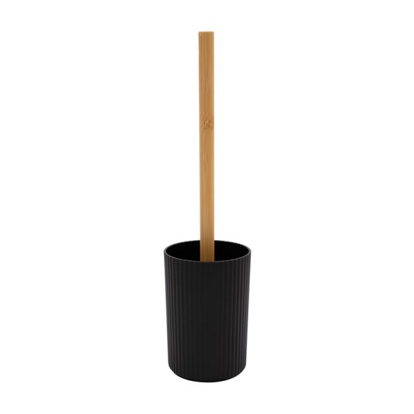BLACKMOOR BATHROOM ACCESSORY SET BLACK 6 PIECES