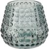 GLASS TEALIGHT HOLDER 3 ASSORTED