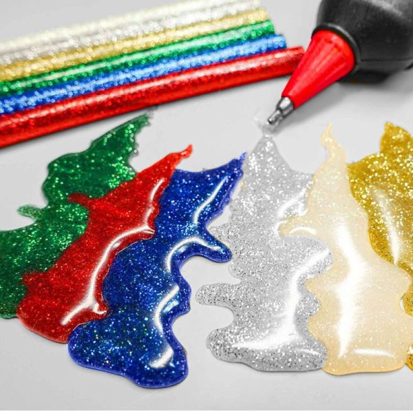 DEKTON 11MM X 200MM X 12PC GLITTER GLUE STICK