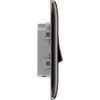 BG BLACK NICKEL SINGLE SWITCH 2 WAY