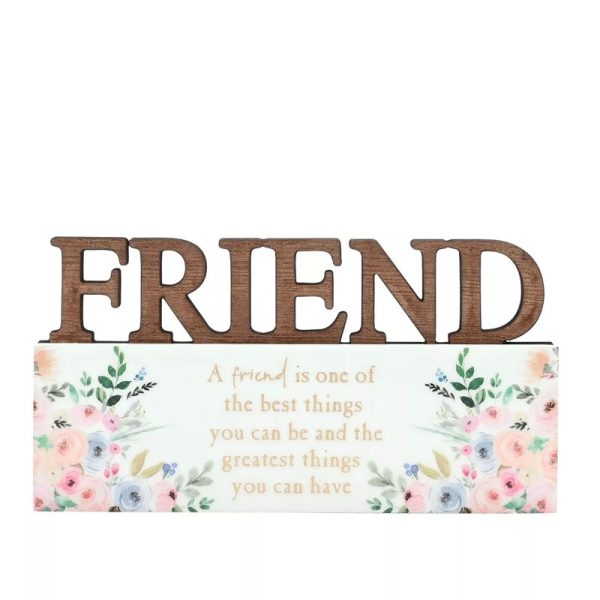 THE COTTAGE GARDEN WORD PLAQUE FRIEND