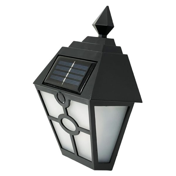 EXTRASTAR SOLAR LED FLAME WALL LIGHT