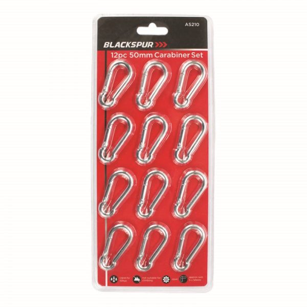 BLACKSPUR CARABINER 12PC SET
