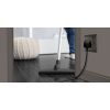 BG BLACK NICKEL 1 GANG SINGLE SWITCH SOCKET