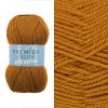 PREMIER WOOL DOUBLE-KNIT YARN 285M 100G PACK OF 5 MUSTARD