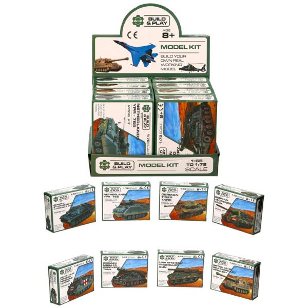 MODEL TANK KIT CDU 8 ASSORTED