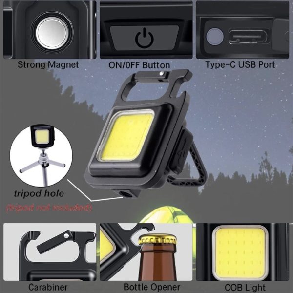 DEKTON KEYCHAIN COB LIGHT