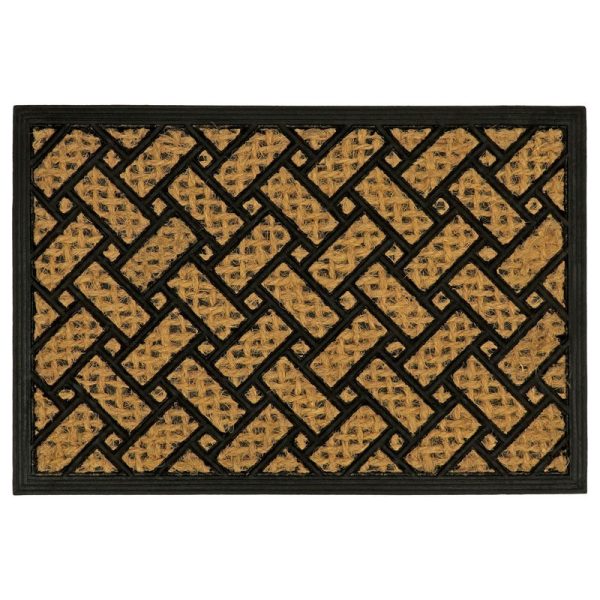 JVL ALBA WOVEN TUFFSCRAPE PARQUET 40X60CM