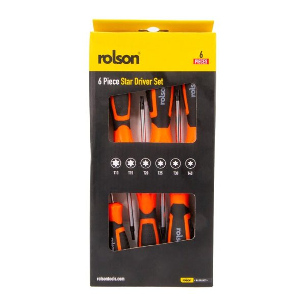 ROLSON STAR DRIVER 6PC SET