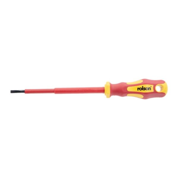 ROLSON SLOTTED VDE SCREWDRIVER 3.5X100MM