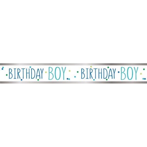 BANNER BIRTHDAY BOY 9FT