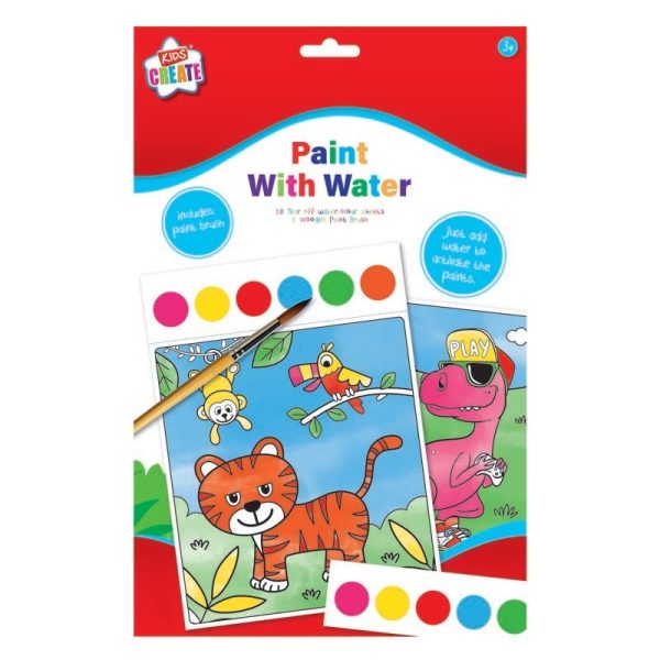 KIDS CREATE PAINT WITH WATER