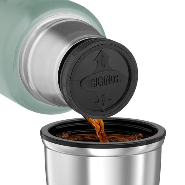 THERMOS STAINLESS KING FLASK DUCK EGG 1.2L