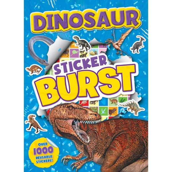 ALLIGATOR STICKER BURST DINOSAUR