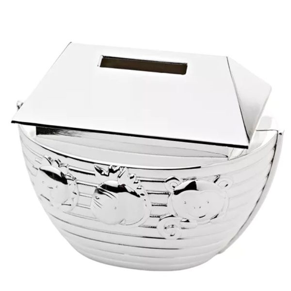 BAMBINO SILVER PLATED MONEY BOX