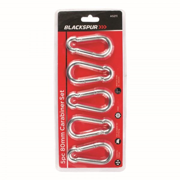 BLACKSPUR CARABINER 5PC SET