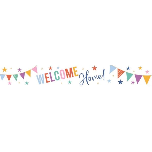 BANNER WELCOME HOME 9FT