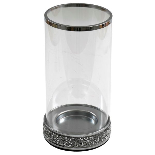 CANDLE HOLDER SPARKLY 13X25