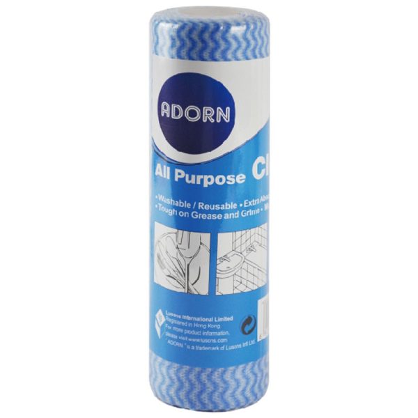 ADORN MULTIPURPOSE CLOTHS 25PCE
